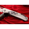 Нож MR BLADE KEEPER NO SHNUR NO PARTY, METALLIC Keeper Metallic
